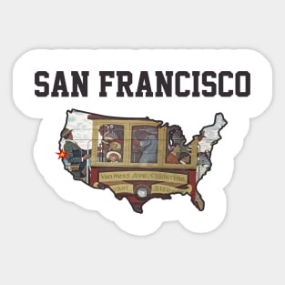 San Francisco Sticker